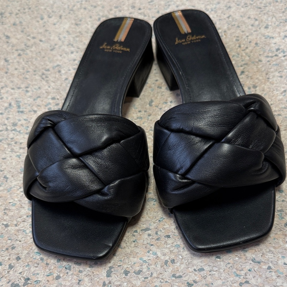 Sam Edelman Black Women's Braided Sandals
